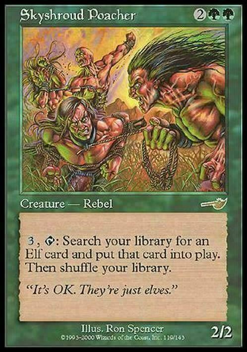 Skyshroud Poacher ~ Nemesis [ EX ] [ Magic MTG ]
