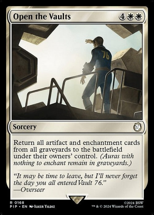 Open the Vaults ~ Commander: Fallout [ NM ] [ Magic MTG ]