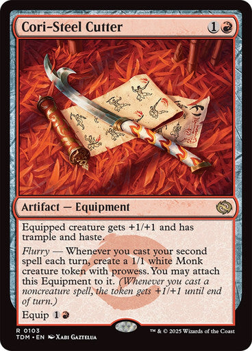 Cori-Steel Cutter ~ Tarkir: Dragonstorm [ NM ] [ Magic MTG ]