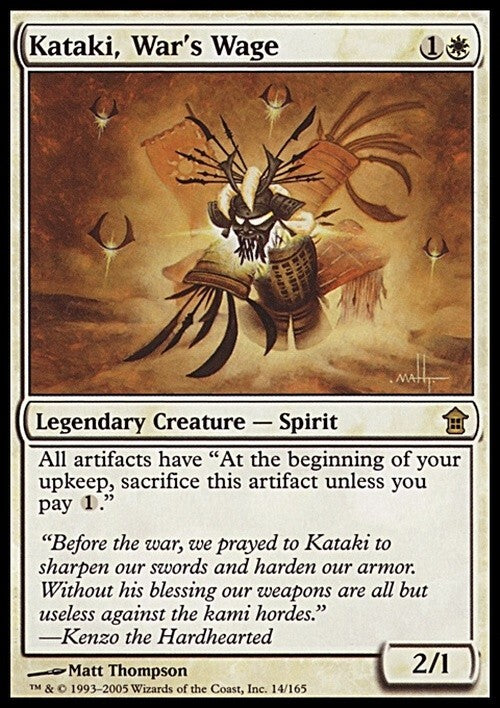 Kataki, War's Wage ~ Saviors of Kamigawa [ EX ] [ Magic MTG ]