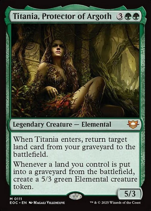 Titania, Protector of Argoth ~ Commander: Edge of Eternities [ NM ] [ MTG ]