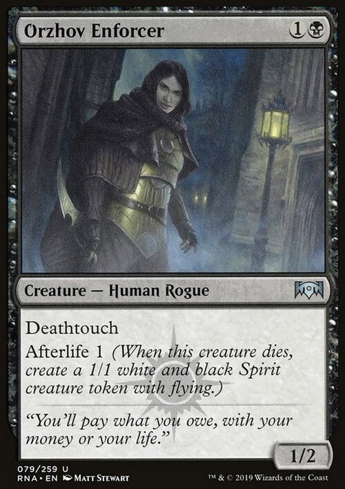 Orzhov Enforcer ~ Ravnica Allegiance [ NM ] [ Magic MTG ]