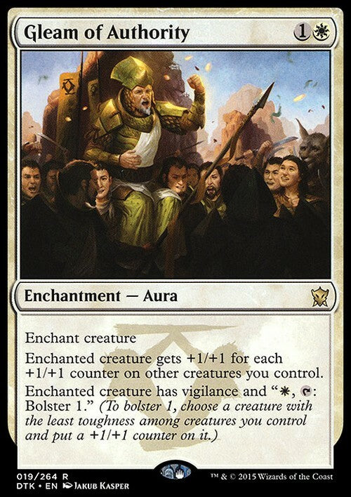 Gleam of Authority ~ Dragons of Tarkir [ EX ] [ Magic MTG ]