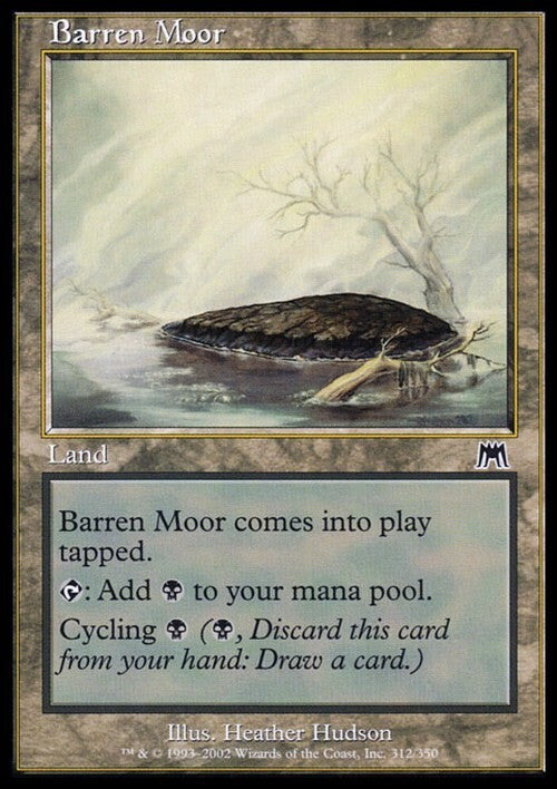 Barren Moor ~ Onslaught [ EX ] [ Magic MTG ]