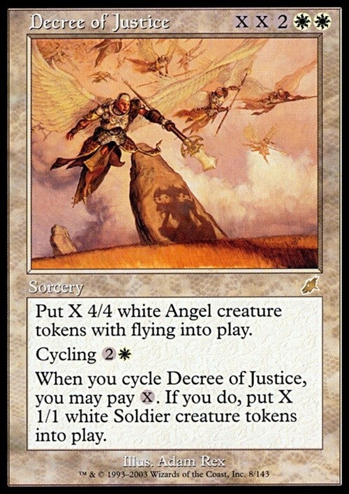 Decree of Justice ~ Scourge [ EX ] [ Magic MTG ]