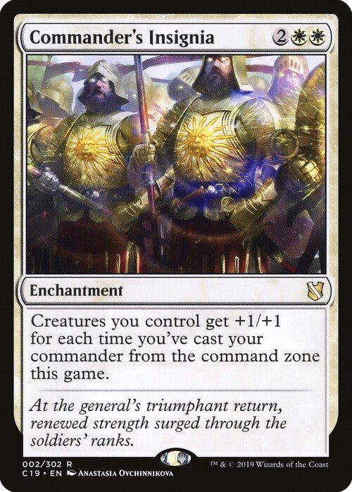 Commander's Insignia ~ Commander 2019 [ EX ] [ Magic MTG ]