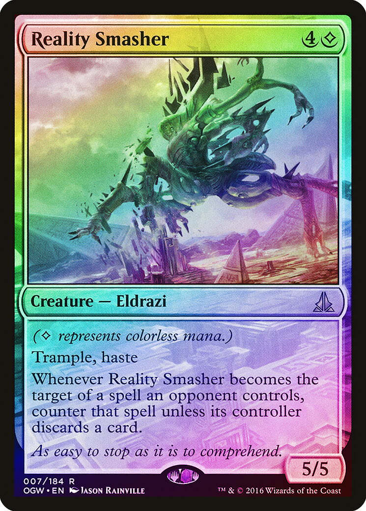 FOIL Reality Smasher ~ Oath of the Gatewatch [ EX ] [ Magic MTG ]