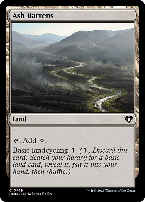 Ash Barrens ~ Commander Masters [ NM ] [ Magic MTG ]