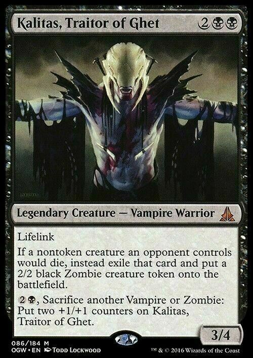 Kalitas, Traitor of Ghet ~ Oath of the Gatewatch [ PLAYED ] [ Magic MTG ]