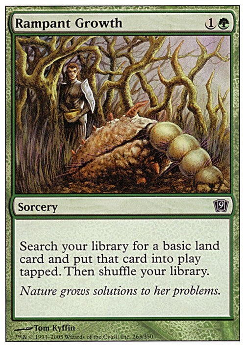 Rampant Growth ~ Ninth Edition [ EX ] [ Magic MTG ]