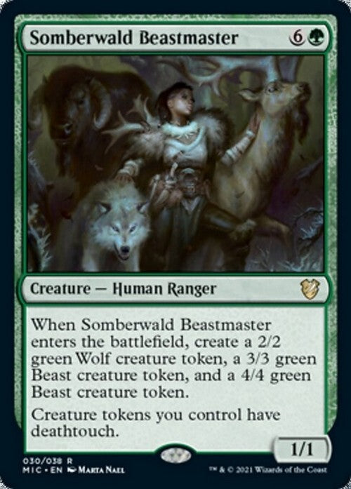 Somberwald Beastmaster ~ Commander: Midnight Hunt [ NM ] [ Magic MTG ]