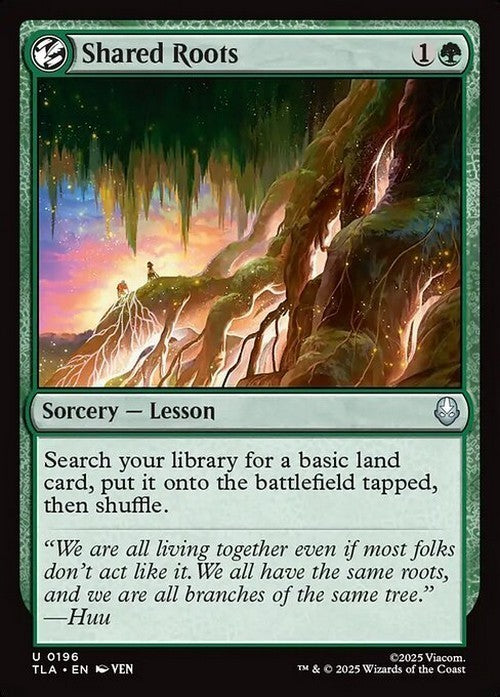 Shared Roots ~ Avatar: The Last Airbender [ NM ] [ Magic MTG ]
