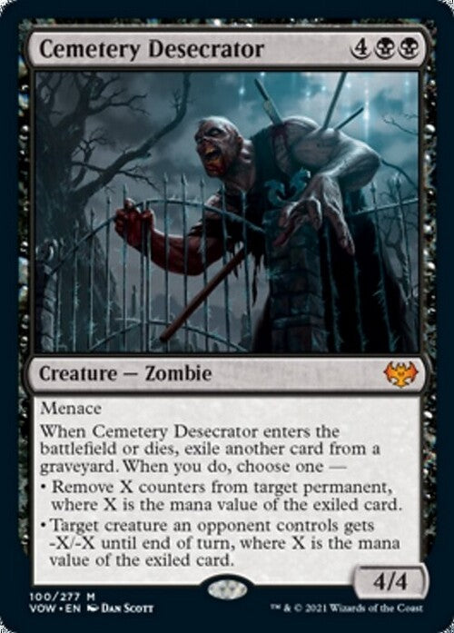 Cemetery Desecrator ~ Crimson Vow [ NM ] [ Magic MTG ]