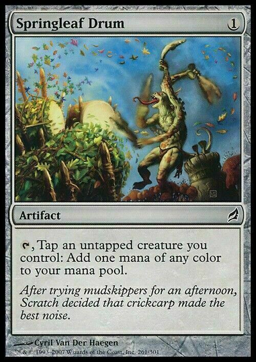 Springleaf Drum ~ Lorwyn [ EX ] [ Magic MTG ]