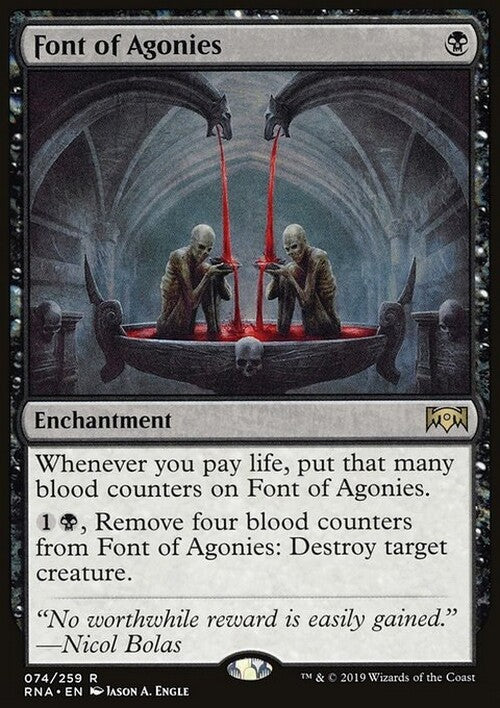 Font of Agonies ~ Ravnica Allegiance [ EX ] [ Magic MTG ]