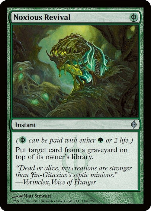 Noxious Revival ~ New Phyrexia [ NM ] [ Magic MTG ]