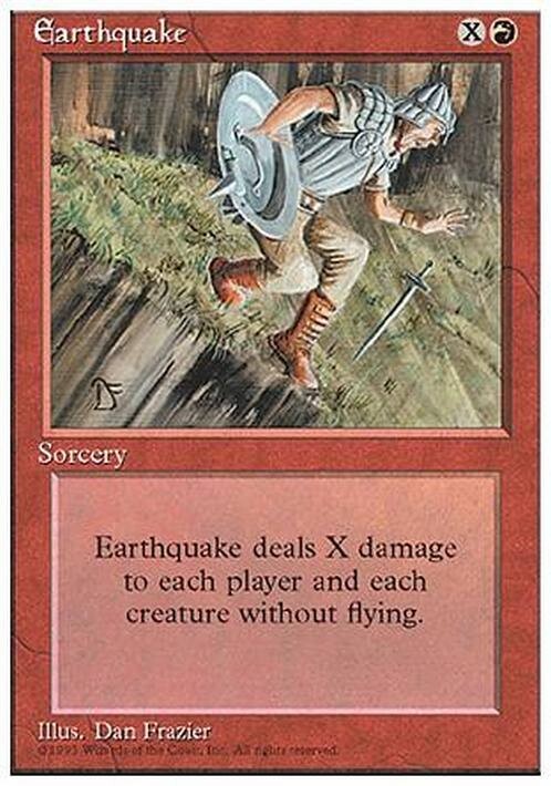 Earthquake ~ Fourth Edition [ EX ] [ Magic MTG ]