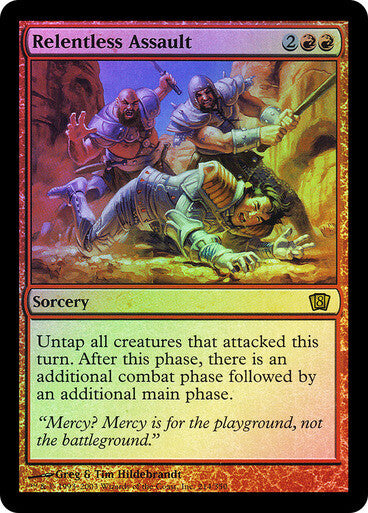 FOIL Relentless Assault ~ Eighth Edition [ EX ] [ Magic MTG ]