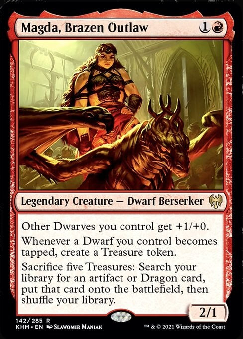 Magda, Brazen Outlaw ~ Kaldheim [ NM ] [ Magic MTG ]