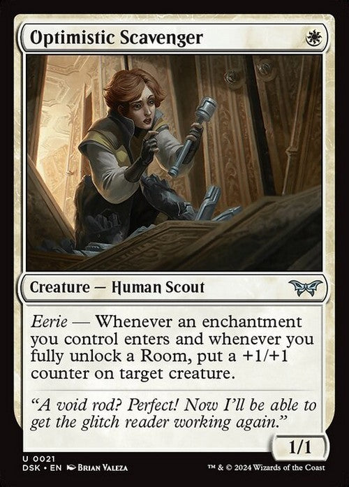 Optimistic Scavenger ~ Duskmourn [ NM ] [ Magic MTG ]