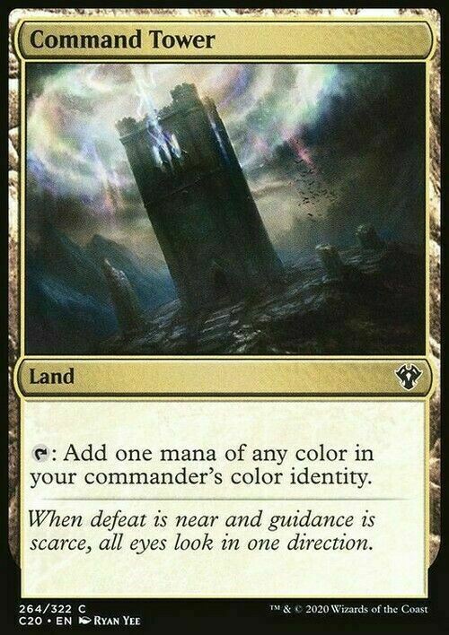 Command Tower ~ Commander: Ikoria [ NM ] [ Magic MTG ]