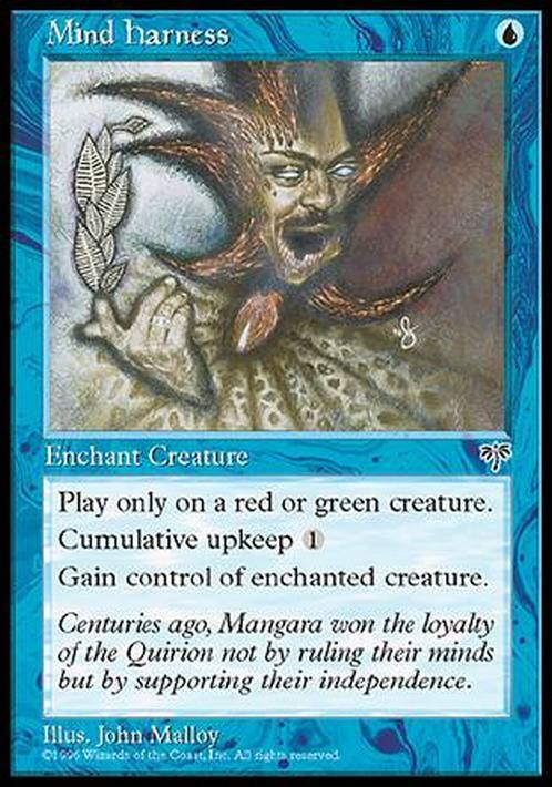Mind Harness ~ Mirage [ EX ] [ Magic MTG ]