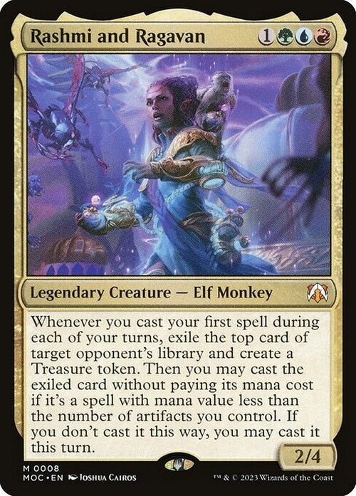 Rashmi and Ragavan ~ Commander: March of the Machine [ NM ] [ Magic MTG ]