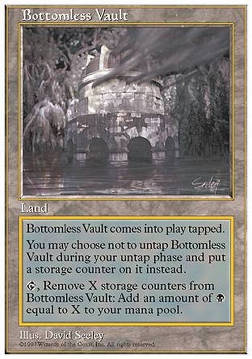 Bottomless Vault ~ Fifth Edition [ EX ] [ Magic MTG ]