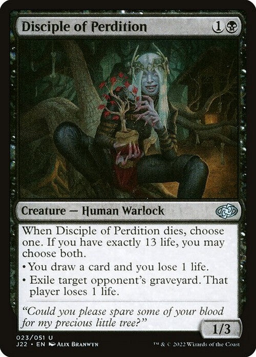 Disciple of Perdition ~ Jumpstart 2022 [ NM ] [ Magic MTG ]