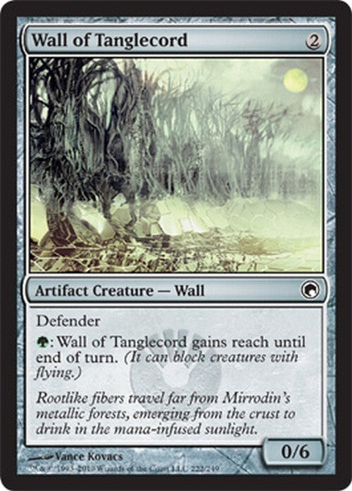 Wall of Tanglecord ~ Scars of Mirrodin [ EX ] [ Magic MTG ]