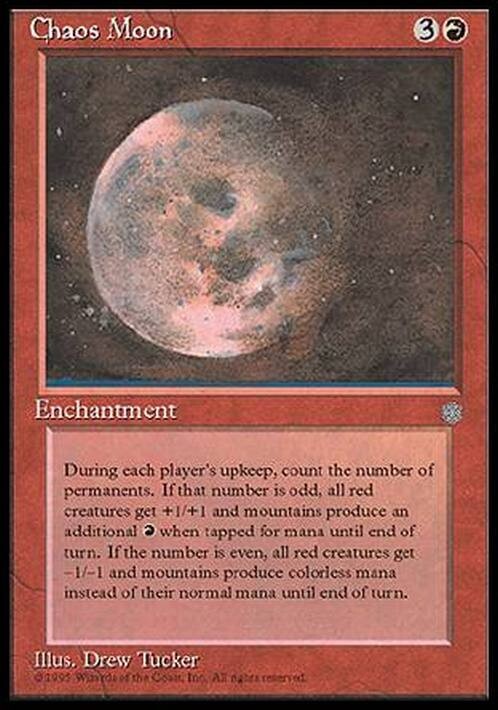 Chaos Moon ~ Ice Age [ EX ] [ Magic MTG ]