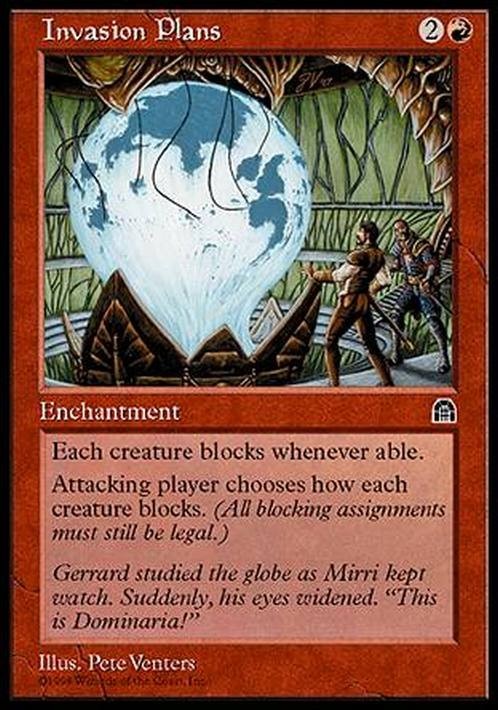 Invasion Plans ~ Stronghold [ EX ] [ Magic MTG ]