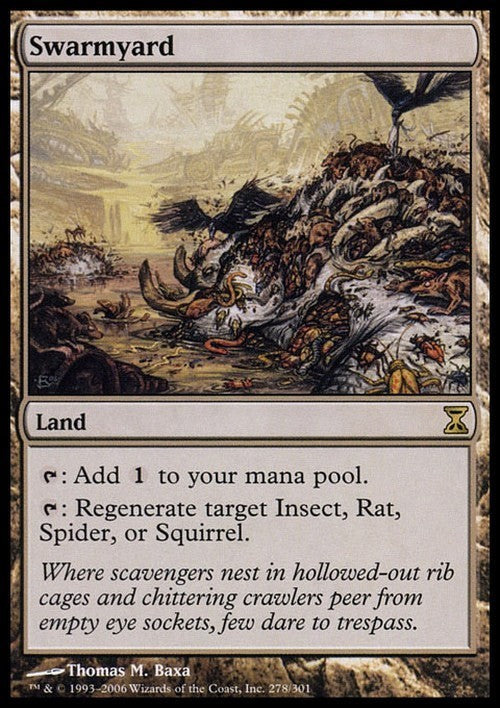 Swarmyard ~ Time Spiral [ EX ] [ Magic MTG ]