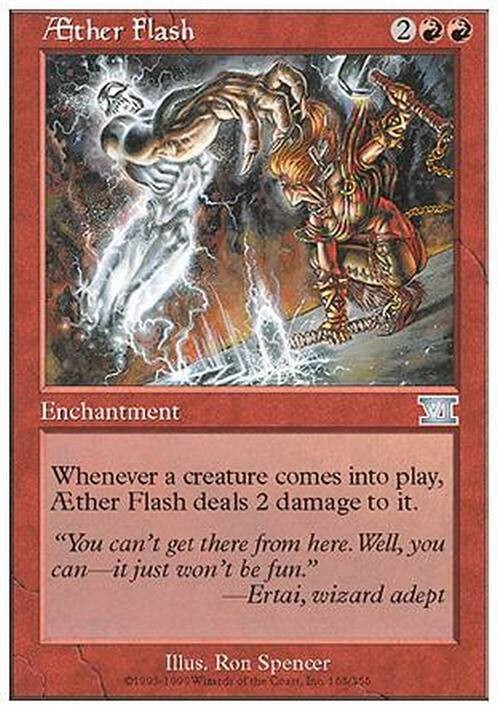 Aether Flash ~ Sixth Edition [ EX ] [ Magic MTG ]