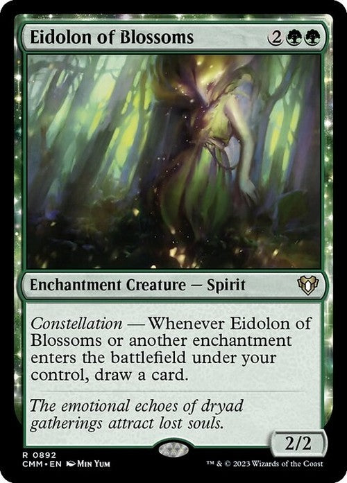 Eidolon of Blossoms ~ Commander Masters [ NM ] [ Magic MTG ]