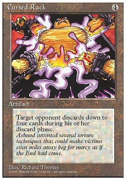 Cursed Rack ~ Fourth Edition [ EX ] [ Magic MTG ]