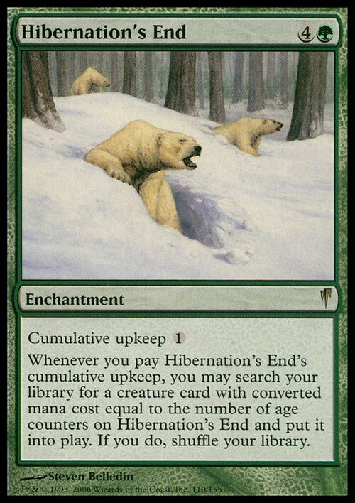 Hibernation's End ~ Coldsnap [ EX ] [ Magic MTG ]