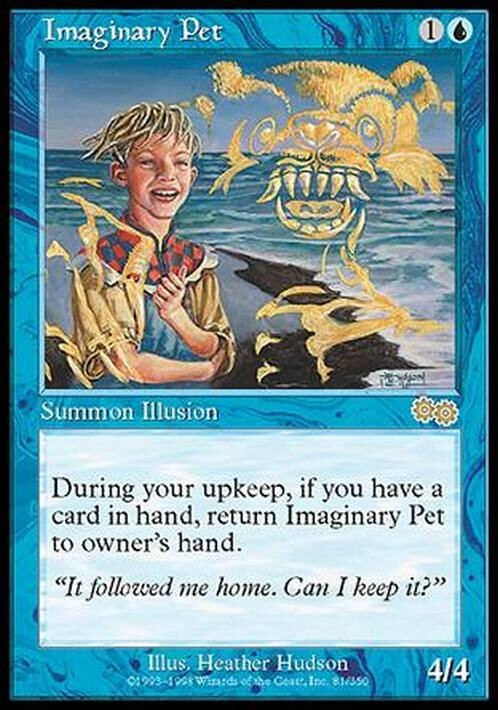 Imaginary Pet ~ Urza's Saga [ EX ] [ Magic MTG ]