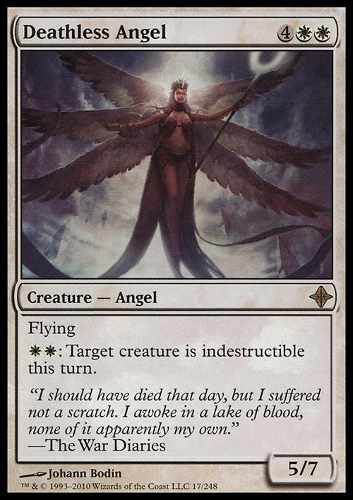 Deathless Angel ~ Rise of the Eldrazi [ EX ] [ Magic MTG ]
