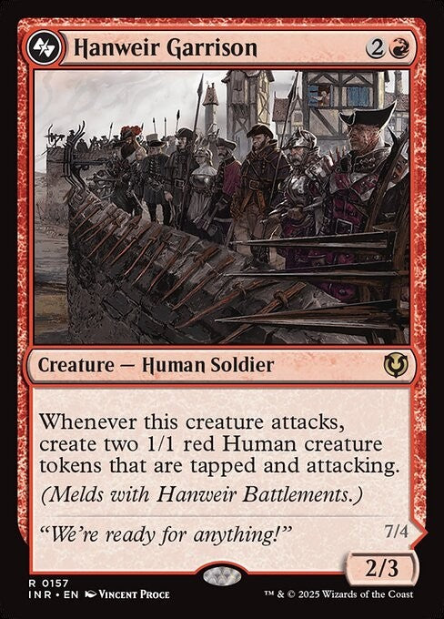Hanweir Garrison ~ Innistrad Remastered [ NM ] [ Magic MTG ]