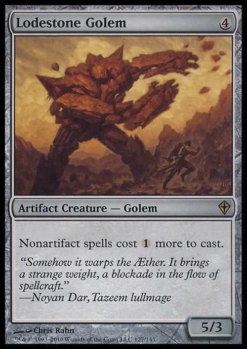 Lodestone Golem ~ Worldwake [ EX ] [ Magic MTG ]
