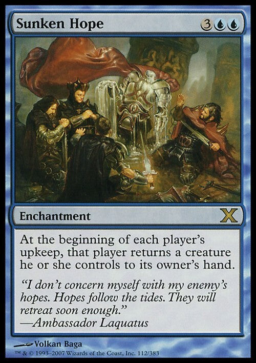 Sunken Hope ~ Tenth Edition [ EX ] [ Magic MTG ]