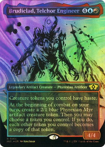 FOIL HALO Brudiclad, Telchor Engineer ~ Multiverse Legends [ NM ] [ Magic MTG ]