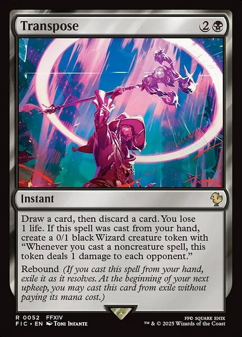 Transpose ~ Commander: Final Fantasy [ NM ] [ Magic MTG ]