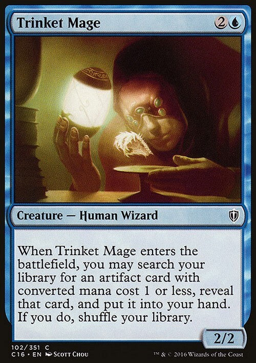 Trinket Mage ~ Commander 2016 [ EX ] [ Magic MTG ]