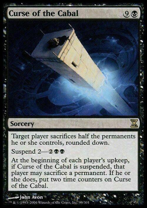 Curse of the Cabal ~ Time Spiral [ EX ] [ Magic MTG ]