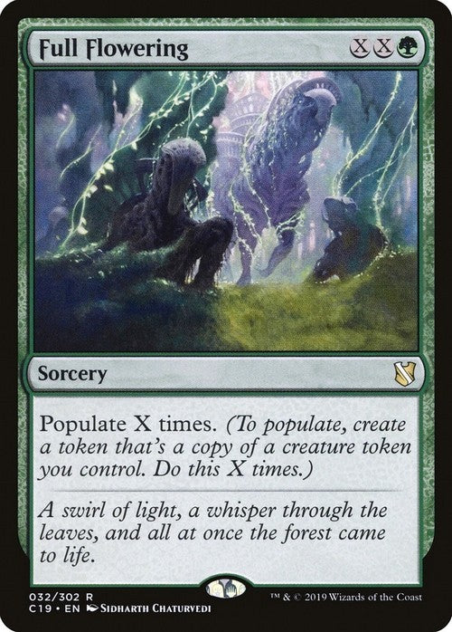 Full Flowering ~ Commander 2019 [ NM ] [ Magic MTG ]