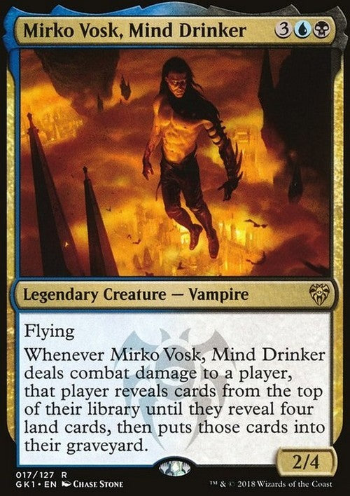 Mirko Vosk, Mind Drinker ~ Guild Kits [ EX ] [ Magic MTG ]