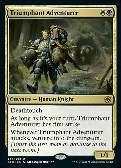 Triumphant Adventurer ~ Adventures in the Forgotten Realms [ NM ]