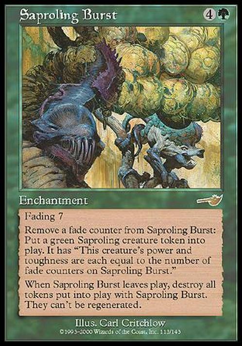 Saproling Burst ~ Nemesis [ EX ] [ Magic MTG ]